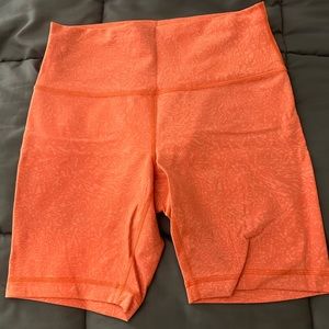 Lululemon Wunder Train Biker Shorts